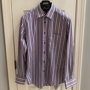 NWOT XMI stripped shirt size 16 34/35​